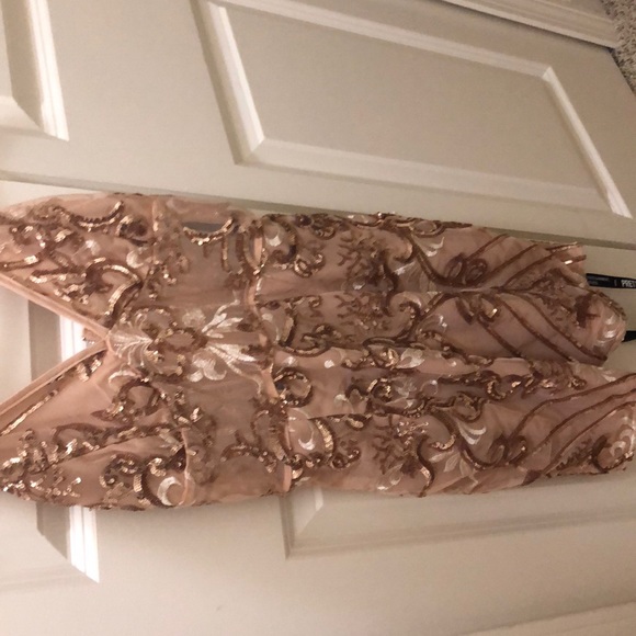 NEVER WORN PLT Mini Sequin Dress Size 4 - Picture 3 of 5